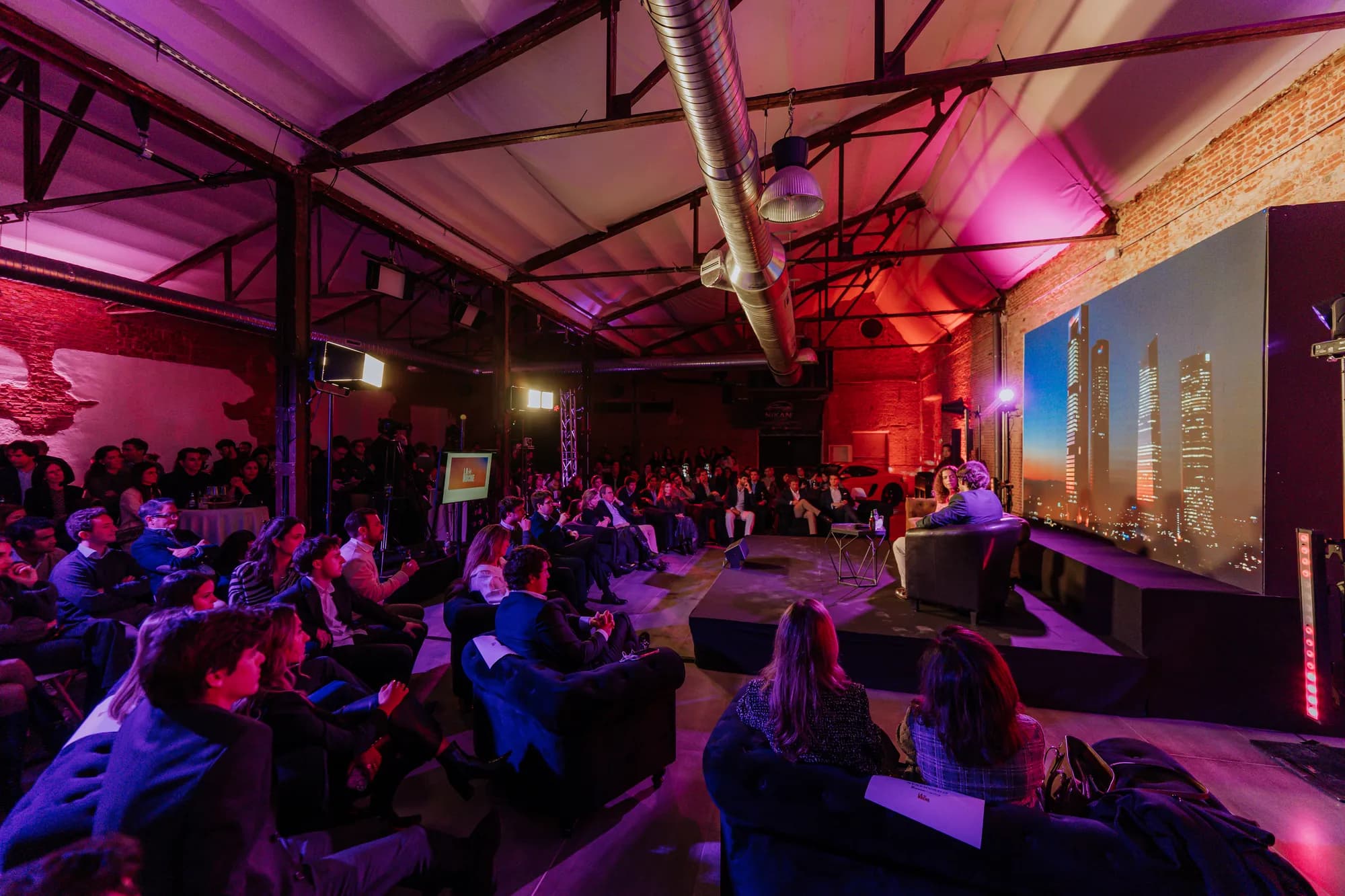 Evento LA NOCHE en el Palacio de la Prensa, Madrid